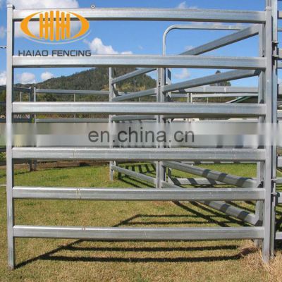 Low price wholesale corral panel cattle yard fence galvanized livestock panels for farm