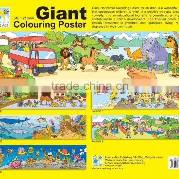 Giant Colouring Poster - FA6154E Giant Colouring Poster