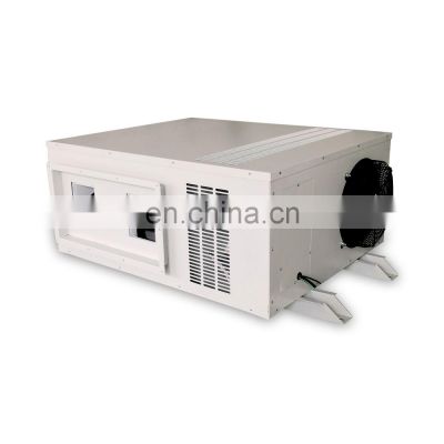 High temperature 50 degree baking room ceiling mounted duct dehumidifier