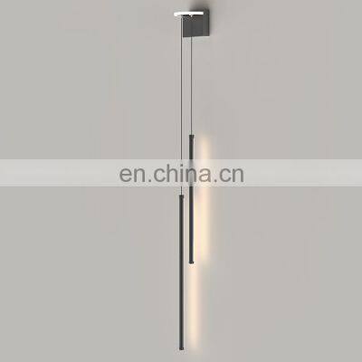 New Design Decoration Black Hotel Bedroom Aluminum Acrylic 18W 36W Indoor Modern LED Wall Sconce