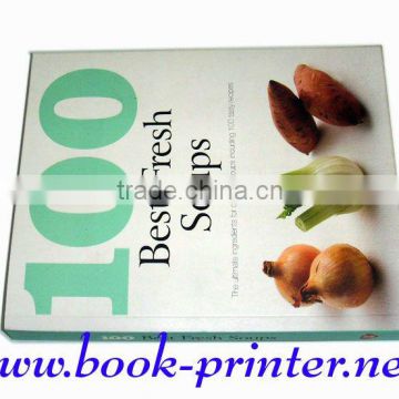 recipe book printing service in China