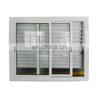 cheap single pane sliding windows Aluminum sliding Windows  with net handle and lock