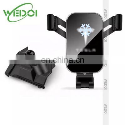 Car Phone Holder for Tesla Model 3 Dashboard Mounting Bracket Car Cell Phone Holder GPS Display Bracket 2022