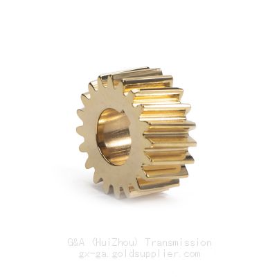 Copper gear for small household appliances washing machine turbine