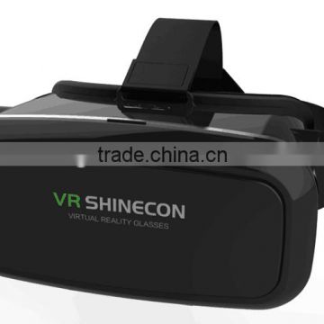 2016 new product vr shinecon glasses vr box case virtual reality vr headset 3D video glasses