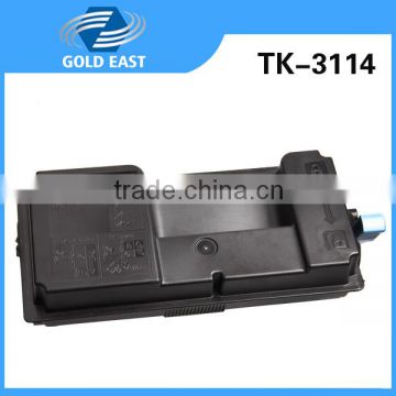 Black toner cartridge compatible with Mita TK-3114