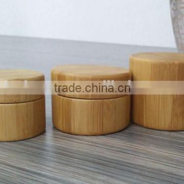 30ml Cosmetic Glass Cream Jar with Wooden wall A-1