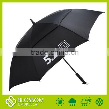 Hot sale golf double umbrella,air umbrella,windproof air double umbrella