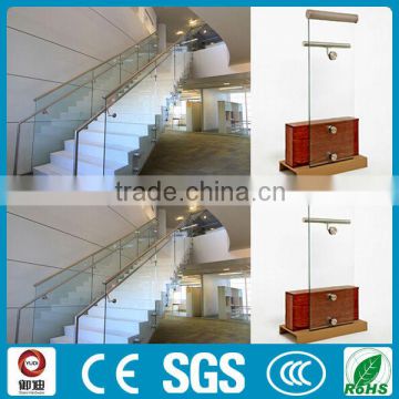 Plexi Glass Stair Handrail