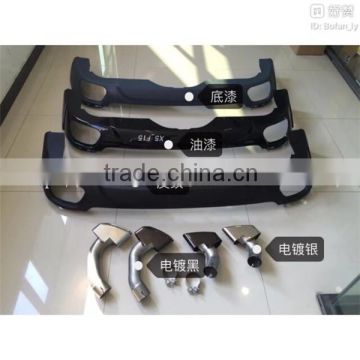 X5 F15 M-sport style rear diffuser with tail pipe for BMW