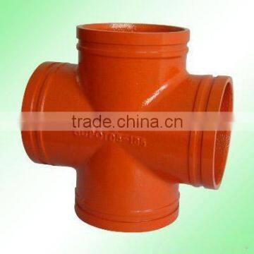 Ductile Iron Grooved Pipe Valves Fittings with UL and FM Certificates