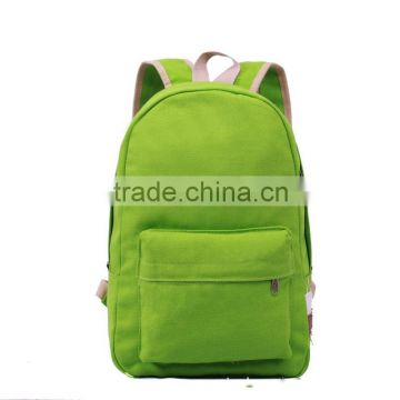 China manufacturer cheap eco friendly canvas waterproof backpack
