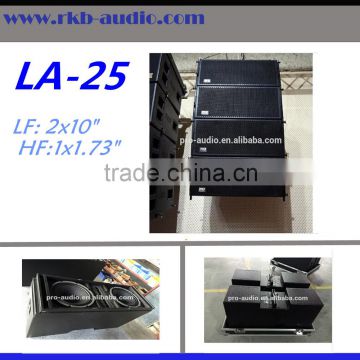 LA-25 line array speaker box/Dual 10'' cheap loudspeaker