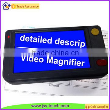 5" LCD Portable Electronic Video Magnifier Aids 4X- 50X Zoom for Low Vision