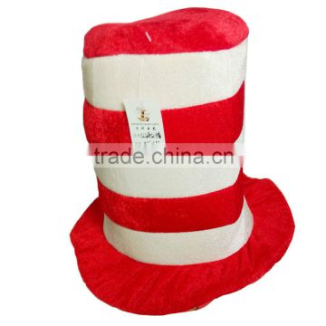tall red clown hat for kids school performance or party make up