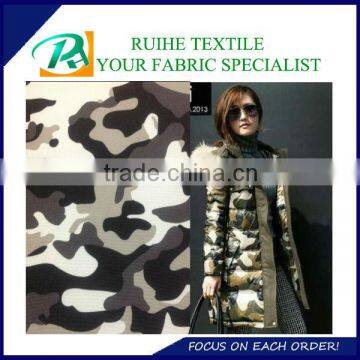 100% polyester printed fabric / apparel fabric/coat fabric