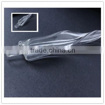china factory fancy unique shape K9 crystal glass chandelier lights pendant rod for lighting