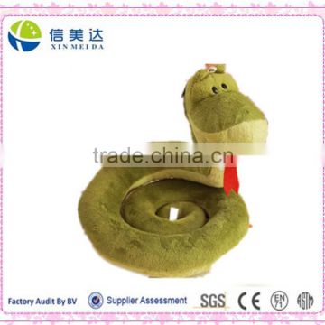Lifelike Green snake soft doll plush toy