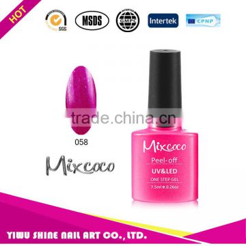 2016 Mixcoco high quality uv led nail gel one step gel polish wholesale