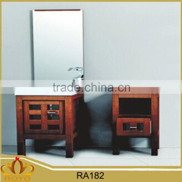 Antique mirrored mdf bathroom furniture cabinet RA182