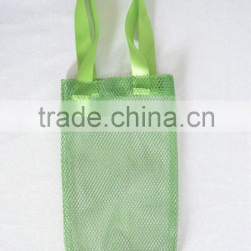 Durable mesh golf balls bag with drawstring /small drawstring mesh bag/ustomized size mesh bags with string