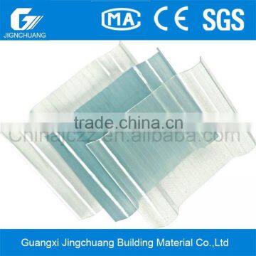 900mm Width Good UV Resistant Clear Roofing Tile/FRP Roof Sheet/FRP Roofing Sheet