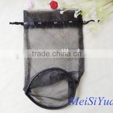 wholesale organza gift wrapping black gift bags pouch