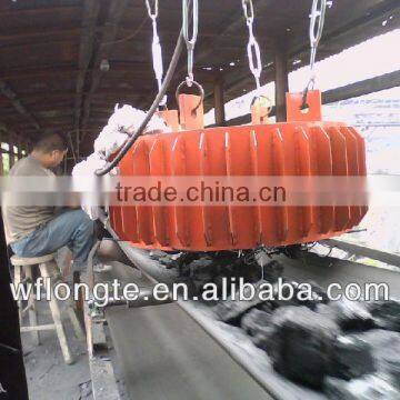 Suspension conveyor belts electro magnet