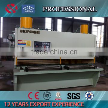 QC11y-12x3200 hydraulic guillotine machine 12x3200mm sheet metal shear machine 12mm NC Electrical