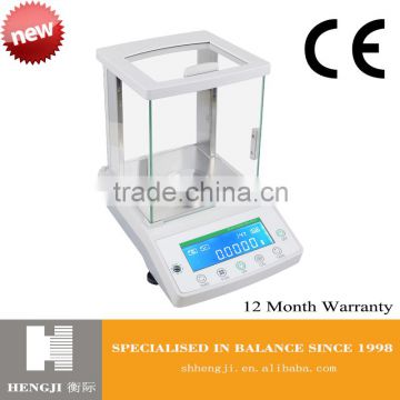 Electronic weight scale analytical balance