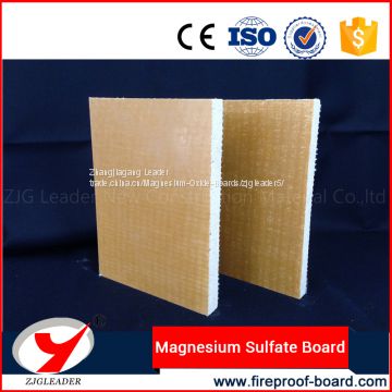 Mgo Sulfate Board MgSo4 Board For Wall Or Flooring