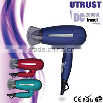 2016 hot selling Low Price The newset powerful 12v foldable ceramic hair dryer