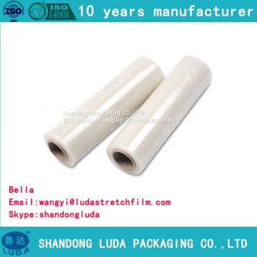 Hot sell smooth transparent machine LLDPE casting stretch wrap film the lowest price