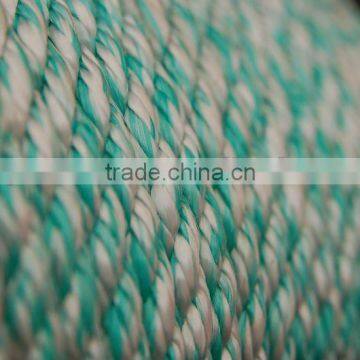 Electric fencing rope