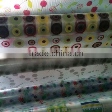 China Manfacture Printing EVA,PEVA,PE film for table cloth,table mat