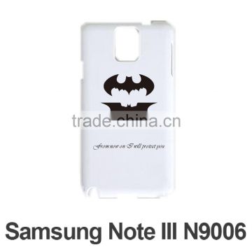 sublimation protective cell phone case for samsung note 3 N9600