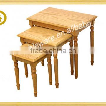 3pcs small antique nesting tables
