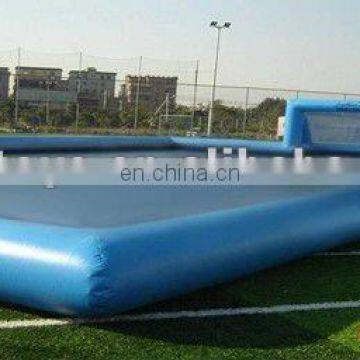 2012 inflatable soapy soccer pitch