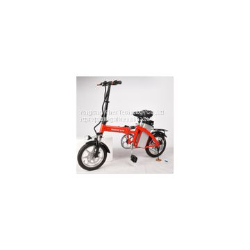 14 Inch  Foldable electric Bike battery removable