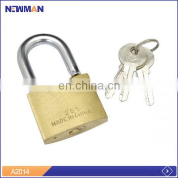 china safe padlock brass