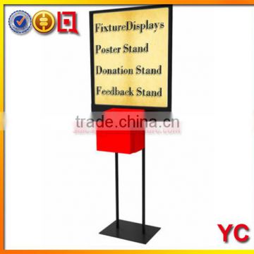 Bulletin Stand Poster Stand Donation Box Stand Ballot Collection Box Stand