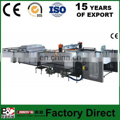 Automatic flat screen printing machine stop-cylinder silk screen press screen printing machine prices