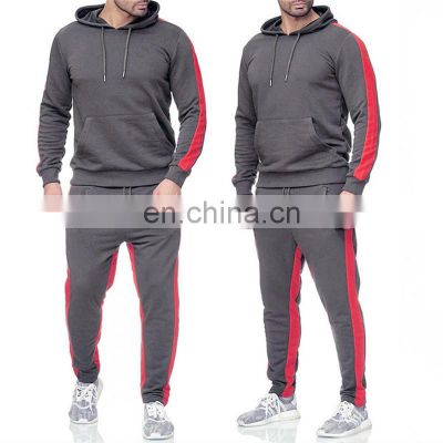 Europe and the United States 2021 autumn and winter new suit sports and leisure hooded men's jogging suit