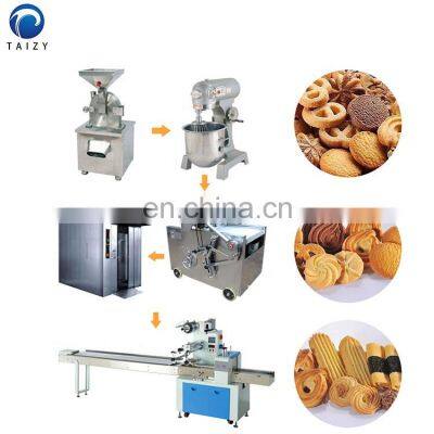 small biscuit packing machine biscuit production machine biscuit creaming machine