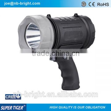strong durable rubber searching flashlight