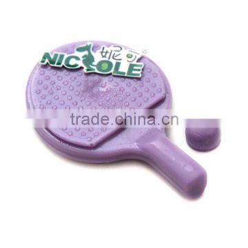silicone rubber Nicole small Ping-pong paddle fondant cake molds table tennis bats F0696