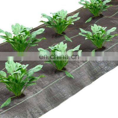 Landscape fabric heavy duty ground cover outdoor control mat plastic woven cloths anti grass mesh