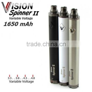 1600mah vision spinner 2,variable voltage vision spinner ii e-Cigarette Battery spinner 2 in stock