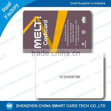 Hot sell high quality manufacturer pritable plastic royalty card