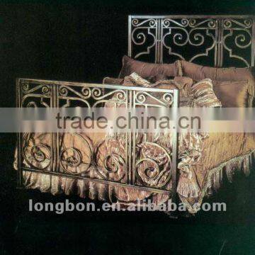 Top-selling classical artistic new style iron bed
